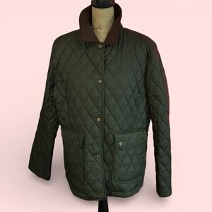 Ralph Lauren Olive Quilted Jacket